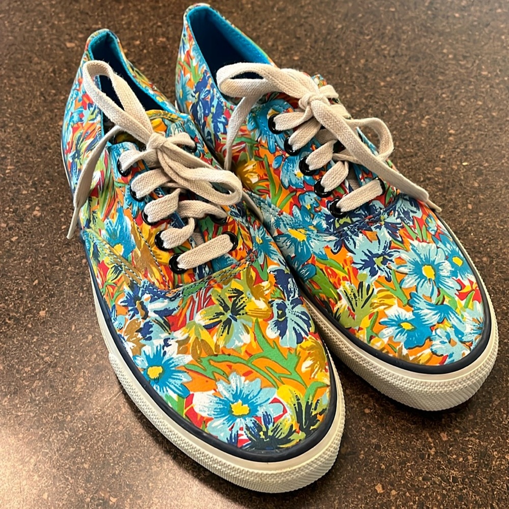 Sperry Top-sider floral Men’s size 8
